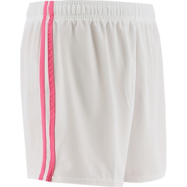 O&#039;Neills Kids&#039; Mourne Shorts White / Pink