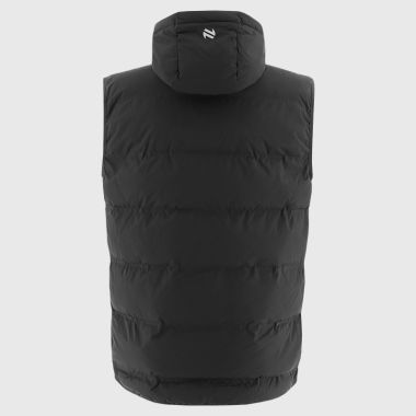 O'Neills Men's Nepal Hooded Padded Gilet Black / Silver