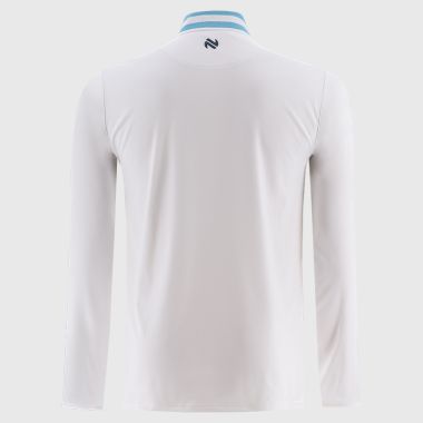 O&#039;Neills Dublin GAA Kids&#039; Nepal Brushed Half Zip Top White / Blue / Marine