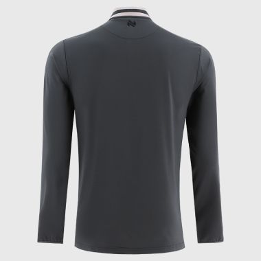 O&#039;Neills Sligo GAA Men&#039;s Nepal Brushed Half Zip Top Dark Grey / Beige / Black
