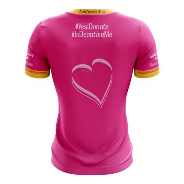 Antrim Ladies Donate4Daithi Kids&#039; Jersey Pink / Amber