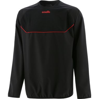 Men&#039;s Norwich Woven Windbreaker Black / Red