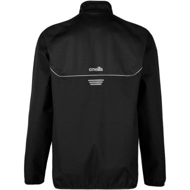 Men&#039;s Norwich High Neck Windbreaker Black / Silver