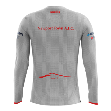 Newport Town AFC Tipperary Kids&#039; Soccer Jersey (Grey)