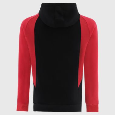 O&#039;Neills Men&#039;s Odin Fleece Pullover Hoodie Black / Red / White