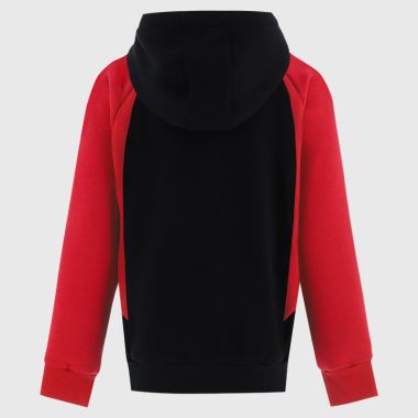 O&#039;Neills Kids&#039; Odin Fleece Pullover Hoodie Black / Red / White