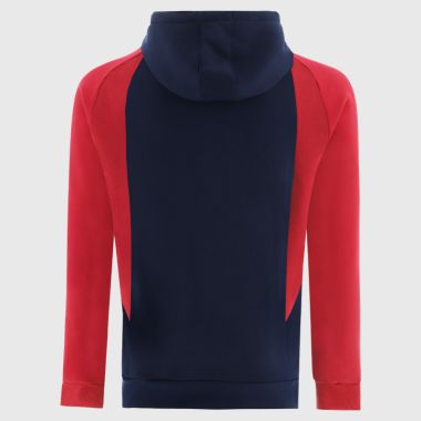 O&#039;Neills Men&#039;s Odin Fleece Pullover Hoodie Marine / Red / White