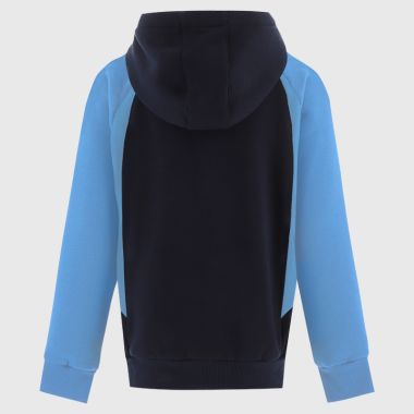 O&#039;Neills Kids&#039; Odin Fleece Pullover Hoodie Marine / Sky / White