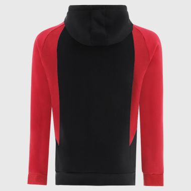 Southport RUFC Odin Fleece Overhead Hoodie Black / Red / Amber