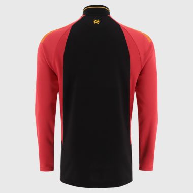 Southport RUFC Odin Squad Half Zip Top Black / Red / Amber
