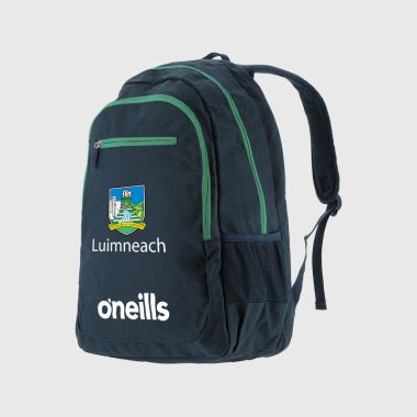 O&#039;Neills Limerick GAA Olympic Backpack Marine / Green / White