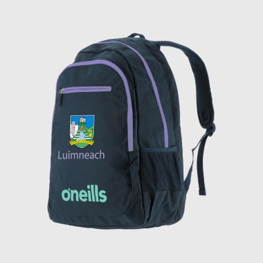 O&#039;Neills Limerick GAA Olympic Backpack Marine / Purple / Green