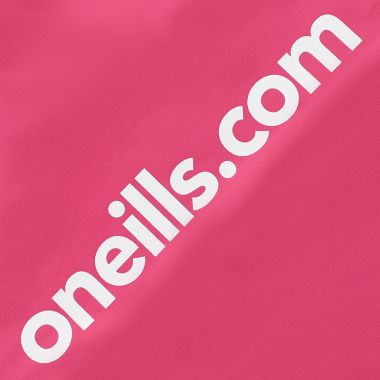 Drawstring Gym Bag Pink / White