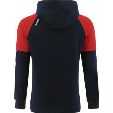 Men&#039;s Oslo Fleece Pullover Hoodie Marine / Red / White