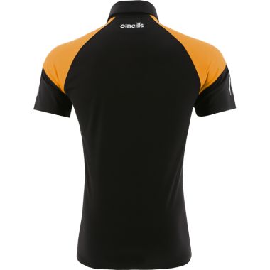 Men&#039;s Oslo Polo Shirt Black / Amber / White