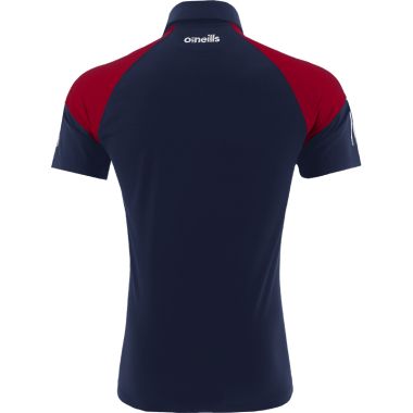 Men&#039;s Oslo Polo Shirt Marine / Maroon / White