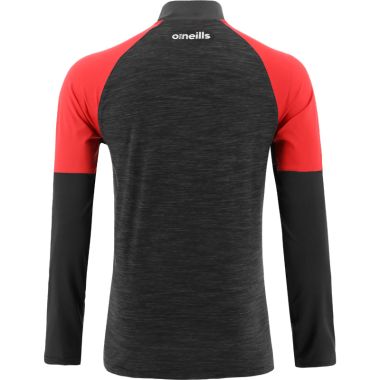 Women&#039;s Oslo Brushed Half Zip Top Black / Red / White