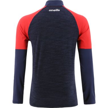 Women&#039;s Oslo Brushed Half Zip Top Marine / Red / White