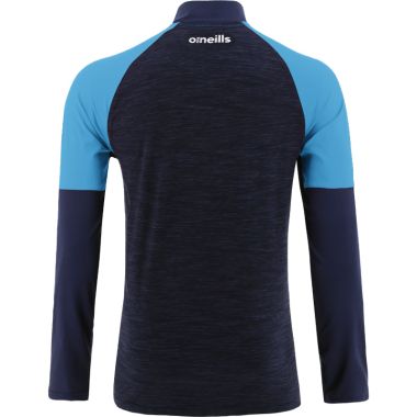 Women&#039;s Oslo Brushed Half Zip Top Marine / Sky / White