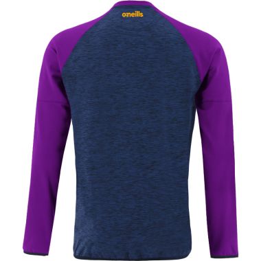 Kids&#039; Osprey Brushed Crew Neck Sweatshirt Marine / Purple / Amber