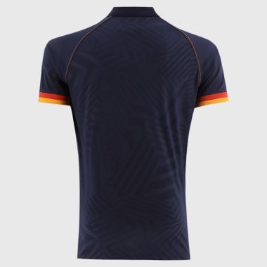 O'Neills Adelaide Crows Women's Oval Media Polo Shirt Marine / Red / Amber
