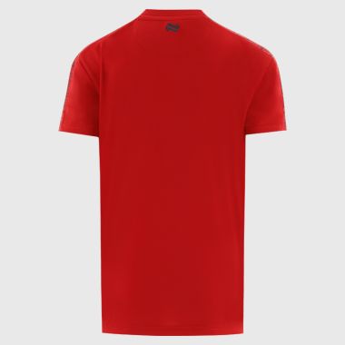 O'Neills Tyrone GAA Kids' Paxton T-Shirt Red / Dark Grey