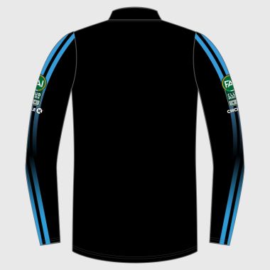 Phoenix FC Sub X Brushed Half Zip Top Black / Sky / White