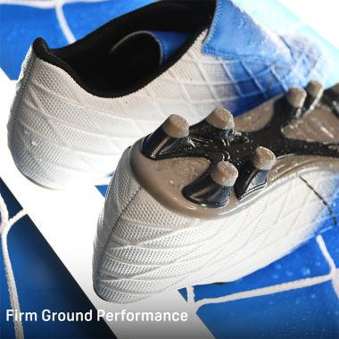 Precision Kids&#039; Matrix Firm Ground Football Boots Blue / White / Black
