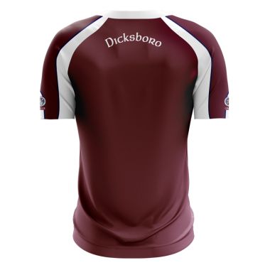 Dicksboro GAA &amp; Camogie Club Women&#039;s Fit Maroon Camogie Jersey (PRL)