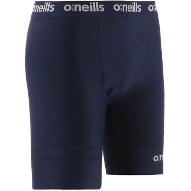 Men&#039;s Pro Body Base Layer Compression Shorts Marine / Silver