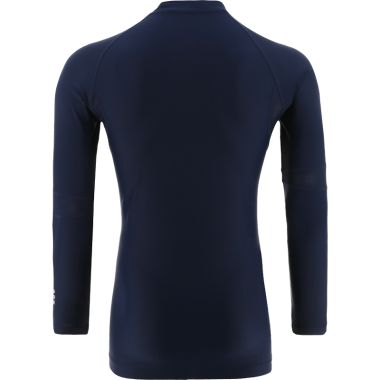 Men&#039;s Pro Body Base Layer Compression Long Sleeve Top Marine / Silver