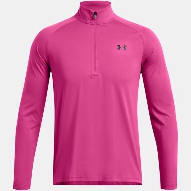 Under Armour Men&#039;s UA Tech™ Half Zip Astro Pink / Black