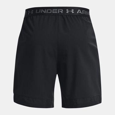 Under Armour Men&#039;s UA Vanish Woven 6&quot; Shorts Black / Pitch Gray