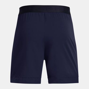 Under Armour Men&#039;s UA Vanish Woven 6&quot; Shorts Midnight Navy / Mod Gray
