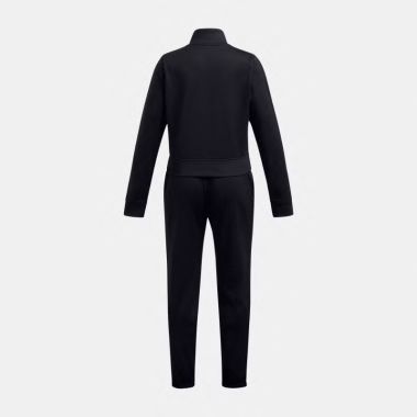 Under Armour Kids&#039; UA Icon Knit Crop Tracksuit Black / White