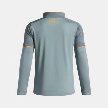 Under Armour Kids&#039; UA Challenger Training Quarter Zip Jasper Blue / Squad Orange