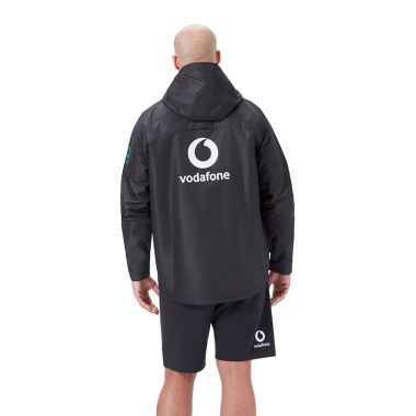 Canterbury Men's Ireland Rugby IRFU 2025/26 Water Resistant Jacket Black / Cadmium Green