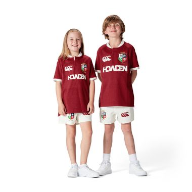 Canterbury Kids&#039; British &amp; Irish Lions 24/25 Replica Jersey Red Dahlia