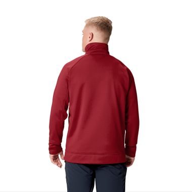 Canterbury Men&#039;s British &amp; Irish Lions 24/25 1/4 Zip Fleece Red Dahlia