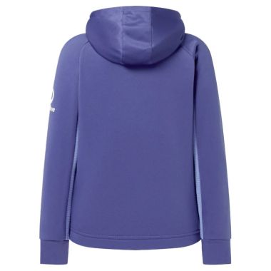 Canterbury Kids' Ireland Rugby IRFU 2025/26 Training Hooded Top Skipper Blue / Bleached Denim