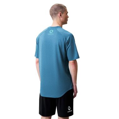 Canterbury Men's Ireland Rugby IRFU 2026/27 Elite Training T-Shirt Baltic / Vintage Indigo Marl