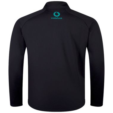 Canterbury Kids&#039; Ireland Rugby IRFU 2025/26 Elite First Layer Half Zip Top Black