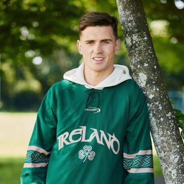 Lansdowne American Football Long Sleeve Jersey Green / Gold