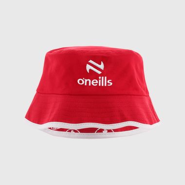 O&#039;Neills Derry GAA Kids&#039; Reagan Bucket Hat Red / White