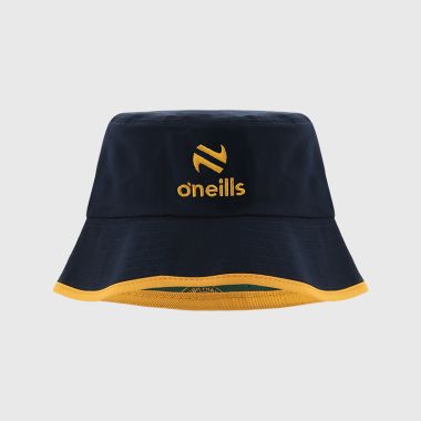 O&#039;Neills Offaly GAA Kids&#039; Reagan Reversible Bucket Hat Marine / Bottle / Amber