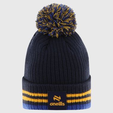 O&#039;Neills Roscommon GAA Renew Bobble Hat Marine / Amber / Royal