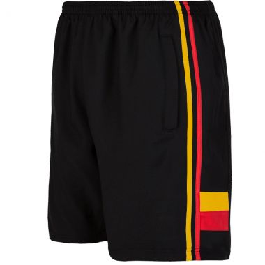 Men&#039;s Rick Woven Shorts Black / Red / Amber