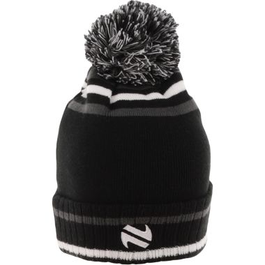 Kids&#039; Rockway Bobble Hat Black / Dark Grey / White