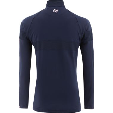 Men&#039;s Rockway Brushed Half Zip Top Marine / White