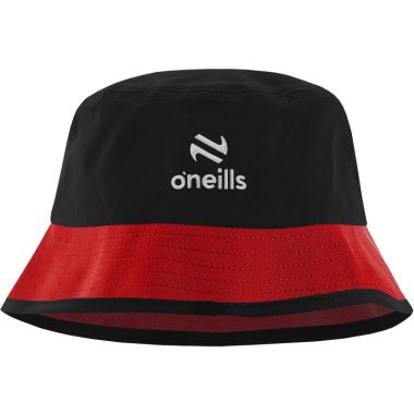 O&#039;Neills Down GAA Ryan Bucket Hat Black / Red / White